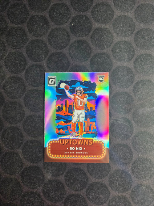 2024 Donruss Optic Bo Nix Uptown